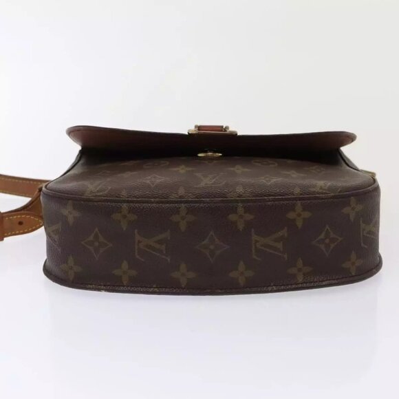 LOUIS VUITTON Monogram Saint Cloud GM Shoulder Bag M51242 LV Auth 89509 - Picture 7 of 16